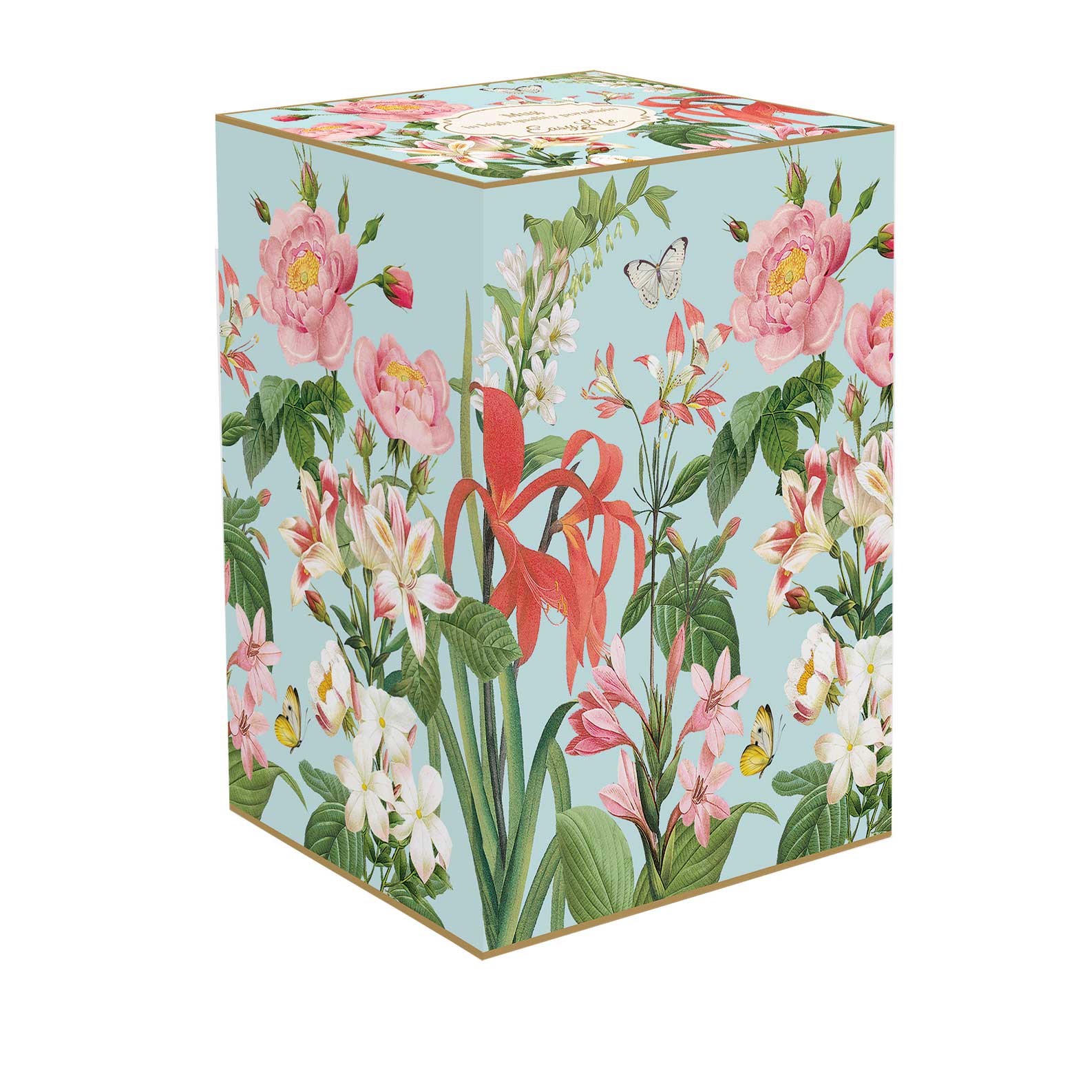 Tányér, étkészlet Virág mintás porcelán nagy bögre Botanic Garden