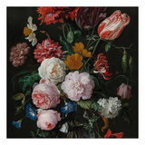 Szalvéta Virágcsokros esküvői papírszalvéta 33x33 cm 20 db-os