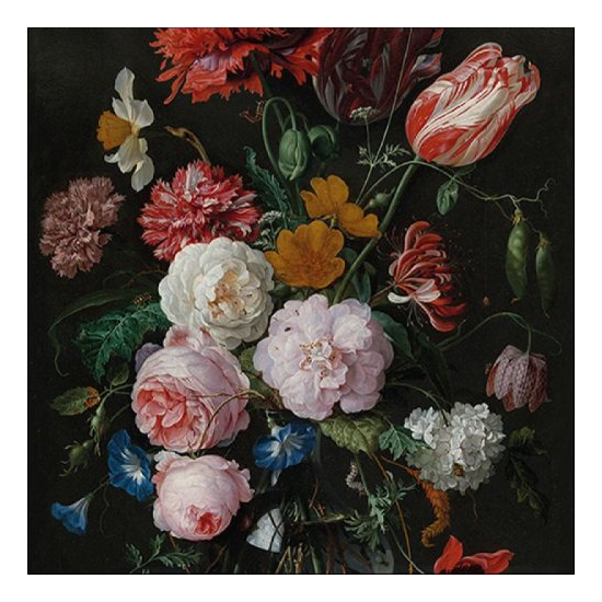 Szalvéta Virágcsokros esküvői papírszalvéta 33x33 cm 20 db-os