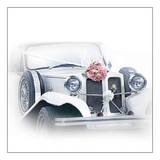 Szalvéta Wedding Car papírszalvéta