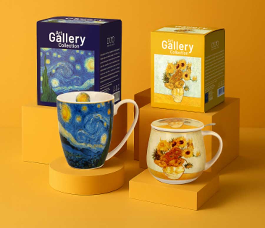 Ajándék bögre díszdobozban – Elegáns porcelán ajándékötlet