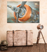 Loft Repülős Falikép – AVIATOR Vászonkép 120×80 cm Falikép Mauro Ferretti