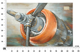 Loft Repülős Falikép – AVIATOR Vászonkép 120×80 cm Falikép Mauro Ferretti