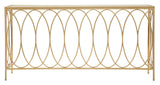 Lilou arany színű design konzolasztal 160 cm Konzolasztal Mauro Ferretti