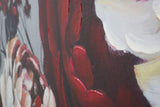 Virágos Falikép Vörös és Fehér Peóniákkal – Vászonkép 150×76 cm Falikép Mauro Ferretti
