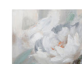 Krém Virágos Falikép – Pasztell Fehér Virág Motívum, Vászonkép 80×100 cm Falikép Mauro Ferretti