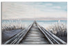Tengerparti Stég Falikép – Modern Vászonkép 120×80 cm Falikép Mauro Ferretti