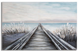 Tengerparti Stég Falikép – Modern Vászonkép 120×80 cm Falikép Mauro Ferretti