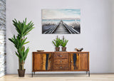 Tengerparti Stég Falikép – Modern Vászonkép 120×80 cm Falikép Mauro Ferretti