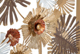 Design arany konzolasztal virágos 113X40X80 cm tükrös Konzolasztal Mauro Ferretti