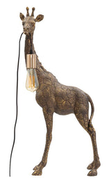 Savanna zsiráf design asztali lámpa 80 cm Mauro Ferretti
