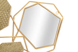 Modern fali tükör STONE 91X4X52 cm Fali tükör Mauro Ferretti