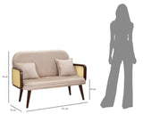 Modern Kanapé AUSTRIA 131X80X93 cm Kanapé Mauro Ferretti