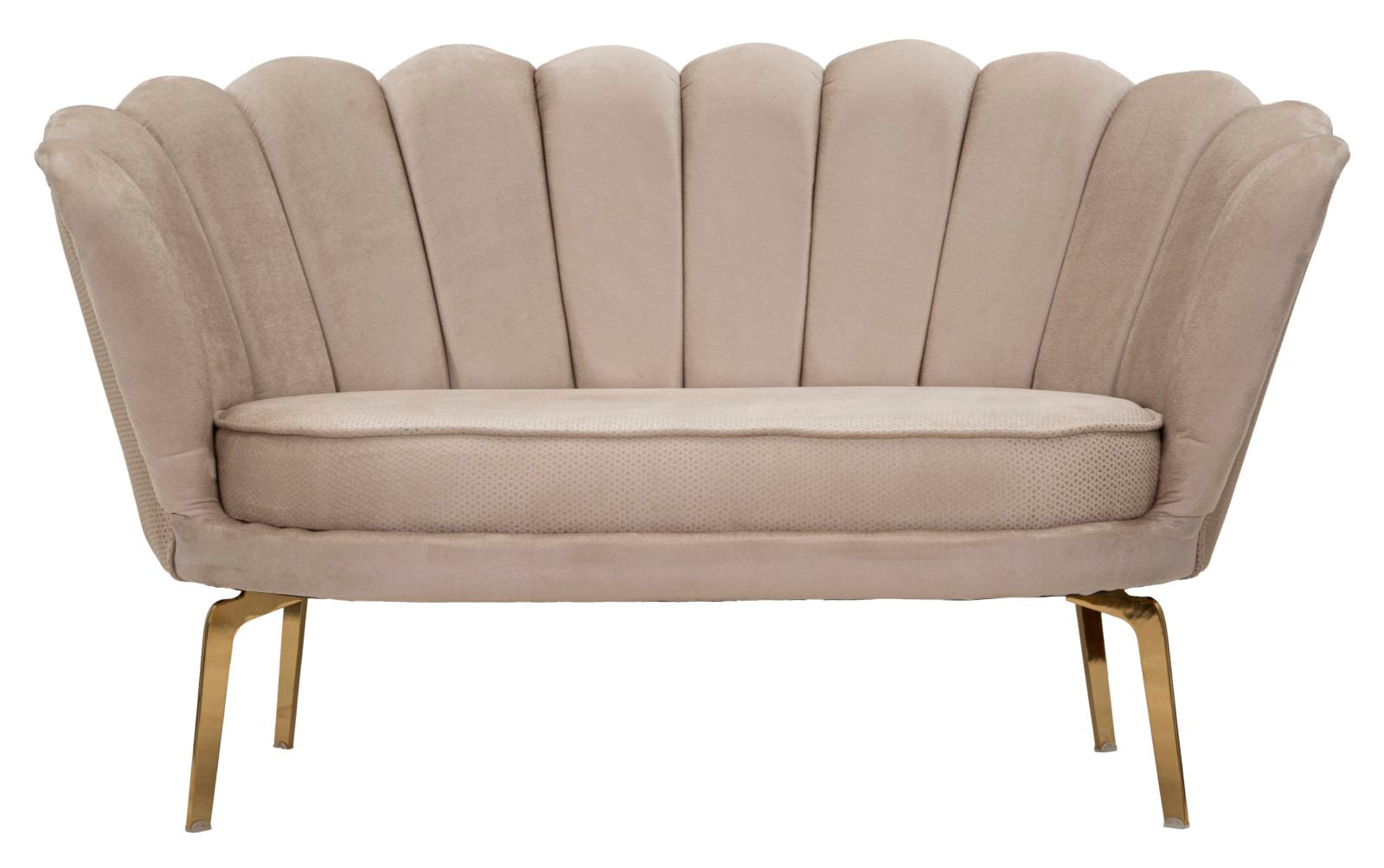 Modern Kanapé VIENNA PLUS krém 136X76X78 cm Kanapé Mauro Ferretti
