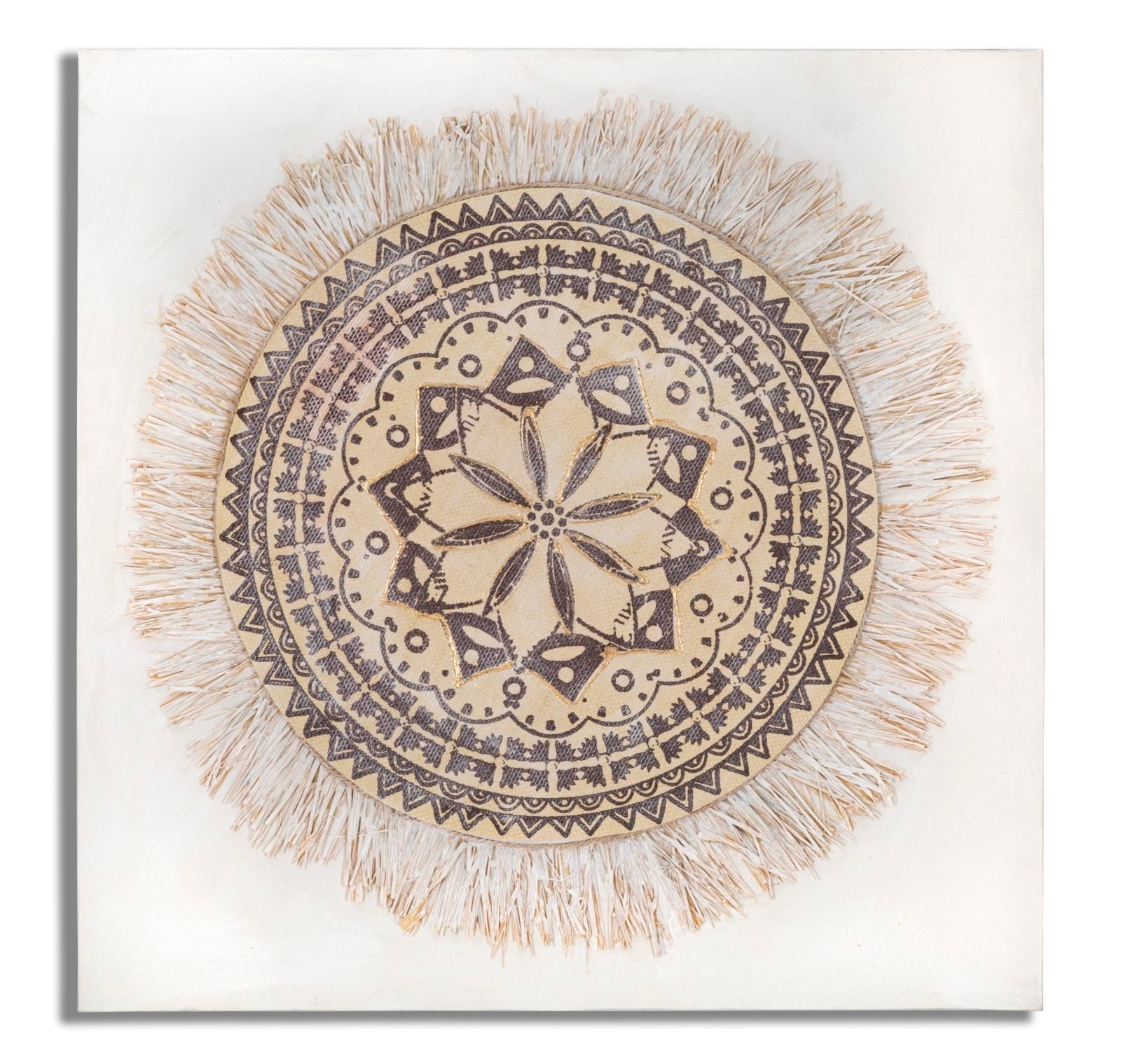Mandala Falikép 100×100 cm Falikép Mauro Ferretti