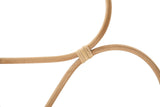 Modern fali tükör ALMERIA 65,5X3 cm rattan keret Fali tükör Mauro Ferretti