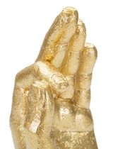 Arany kéz szobor – OK jel 10X7X22,5 cm Dekorációs figura Mauro Ferretti