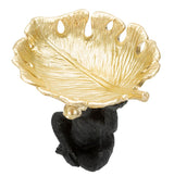 Golden Monkey Bowl – arany tálas majom szobor 25,2X21X24 cm Dekorációs figura Mauro Ferretti