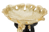 Golden Monkey Bowl – arany tálas majom szobor 25,2X21X24 cm Dekorációs figura Mauro Ferretti