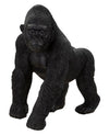 Jungle King – fekete gorilla dekoráció 35X21,5X37,5 cm Dekorációs figura Mauro Ferretti