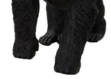 Jungle King – fekete gorilla dekoráció 35X21,5X37,5 cm Dekorációs figura Mauro Ferretti