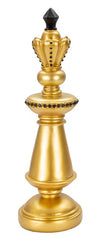 Golden King – arany király sakkfigura dekoráció 11X32,5 cm Dekorációs figura Mauro Ferretti