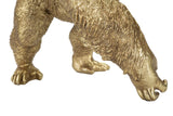 Gorilla asztali lámpa – arany szobor talp, 40 cm Mauro Ferretti