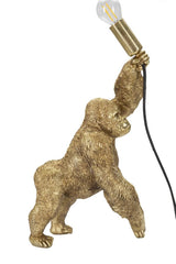 Gorilla asztali lámpa – arany szobor talp, 40 cm Mauro Ferretti