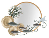 Modern fali tükör FISH 88,9X7,6X65,4 cm Fali tükör Mauro Ferretti