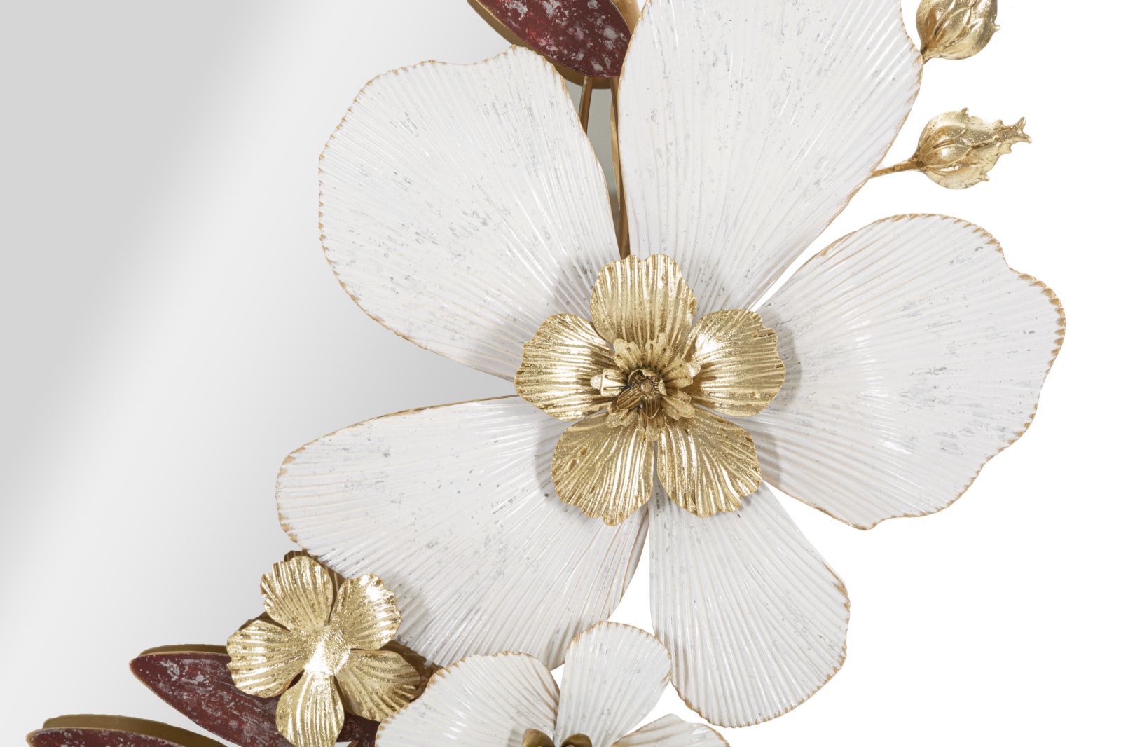Modern fali tükör FLOWER 74,9X7,6X72,4 cm Fali tükör Mauro Ferretti