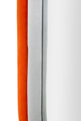 Modern fali tükör ANTONY ORANGE/MIX bársony 60X4X90 cm Fali tükör Mauro Ferretti