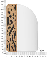 Modern fali tükör TERRY 60X1X90 cm Fali tükör Mauro Ferretti