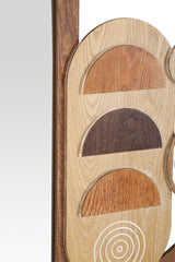 Modern fali tükör BLOCK Ø 80X3 cm Fali tükör Mauro Ferretti