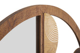 Modern fali tükör BLOCK Ø 80X3 cm Fali tükör Mauro Ferretti