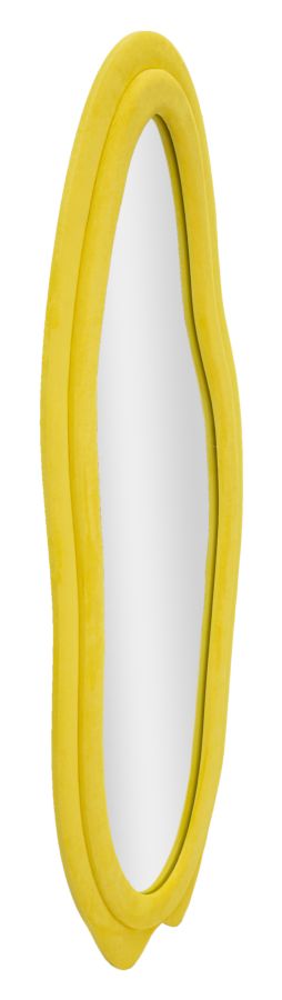 Modern fali tükör CHANEL sárga 60X4X160 cm Fali tükör Mauro Ferretti