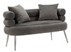 Modern Kanapé SILVERY PLUS párnákkal 133X68X69 cm Kanapé Mauro Ferretti