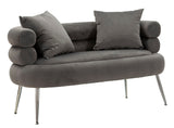 Modern Kanapé SILVERY PLUS párnákkal 133X68X69 cm Kanapé Mauro Ferretti