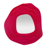 Modern fali tükör DALIA FUXIA 90X4X97 cm Fali tükör Mauro Ferretti