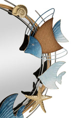 Modern fali tükör MARINE 68X5X67 cm Fali tükör Mauro Ferretti