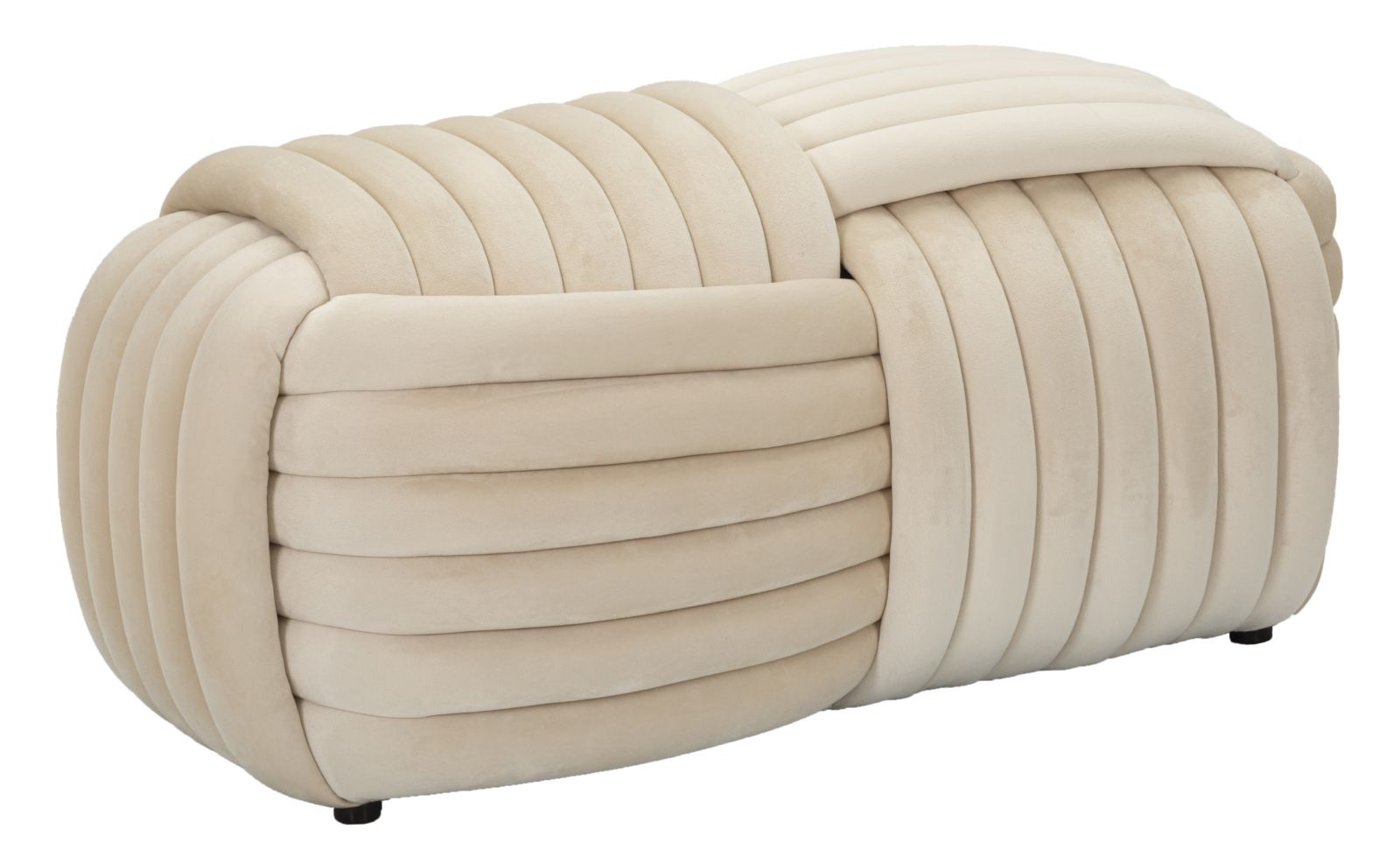 Velvet Knot csomózott ülőpad bársony borítással Ülőpad Mauro Ferretti