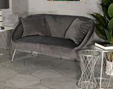 Modern Kanapé SILVERY párnákkal 137X69X79 cm Kanapé Mauro Ferretti