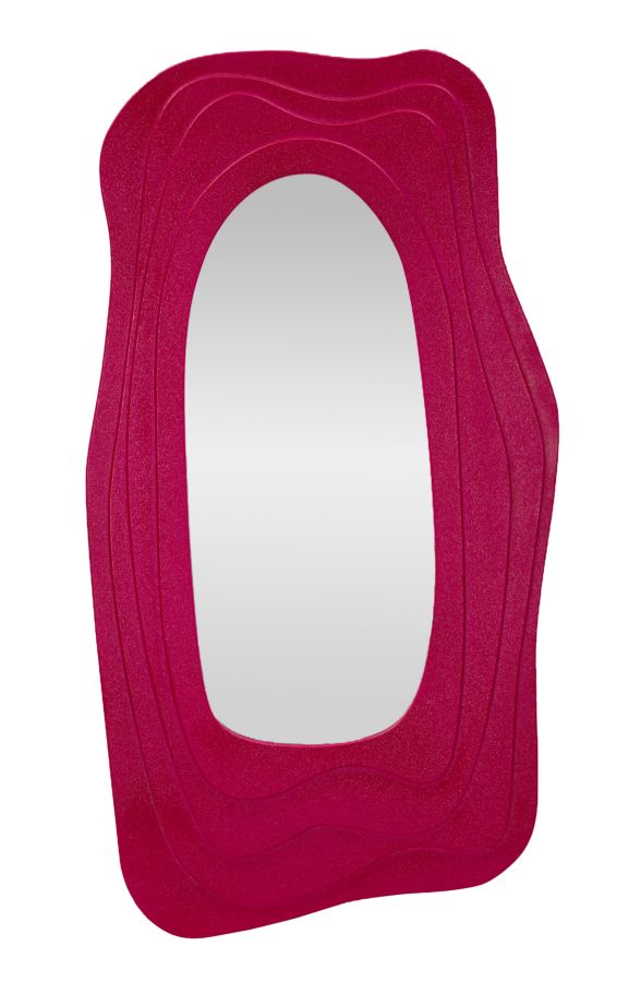 Modern fali tükör DAFNE FUXIA 90X4X165 cm Fali tükör Mauro Ferretti