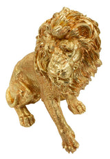Lion of Glory arany oroszlán dekorációs figura 45X29X55 cm Dekorációs figura Mauro Ferretti