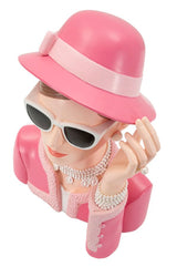 Grace Chic rózsaszín női mellszobor 18X11X26 cm Dekorációs figura Mauro Ferretti