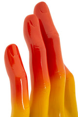 Szívárvány színes OK kéz figura 16X10,5X36 cm Dekorációs figura Mauro Ferretti