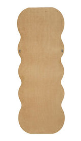 Modern fali tükör EMILY bársony arany 60X6X160 ( belső tükör mérete 42X144) cm Fali tükör Mauro Ferretti