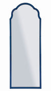 TANGIER kék Modern fali tükör 55X2X150 ( belső tükör mérete 49X144) cm Fali tükör Mauro Ferretti