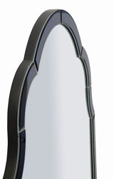 TANGIER kék Modern fali tükör 55X2X150 ( belső tükör mérete 49X144) cm Fali tükör Mauro Ferretti