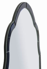 TANGIER kék Modern fali tükör 62x1x100 ( belső tükör mérete 55x94) cm Fali tükör Mauro Ferretti
