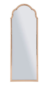 TANGIER Modern fali tükör Rózsaszín 55X2X150 ( belső tükör mérete 49X144) cm Fali tükör Mauro Ferretti